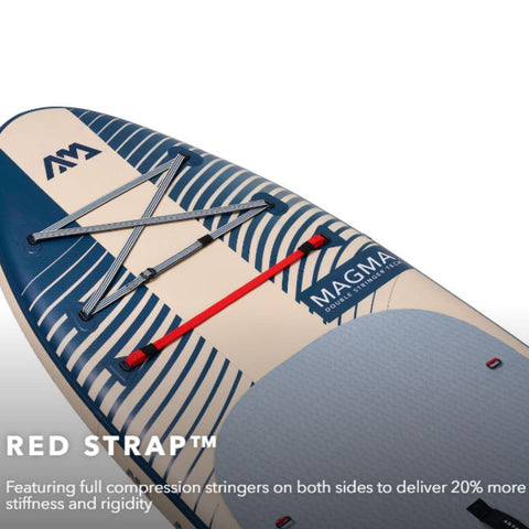 Aqua Marina Magma Sup Red Strap
