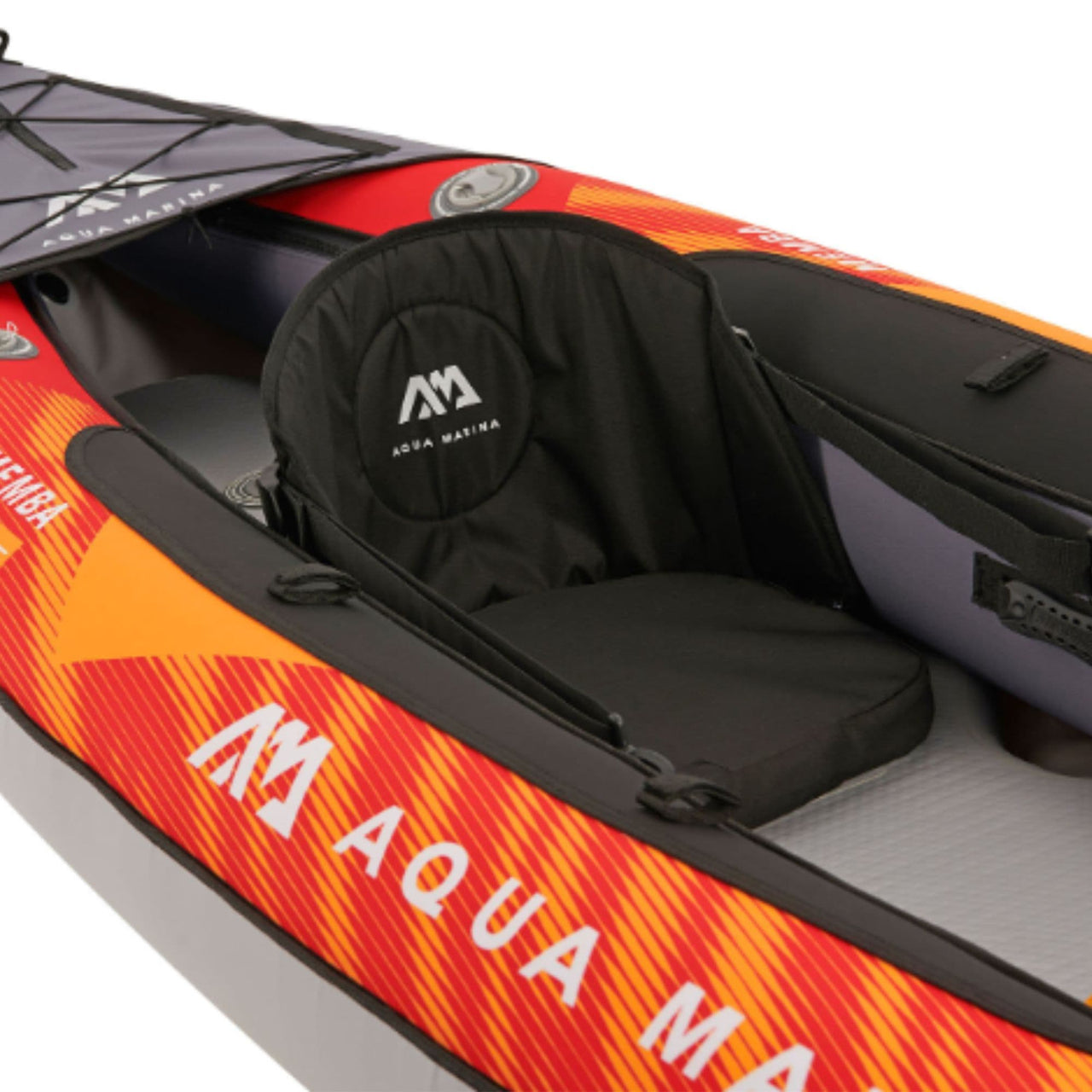 Aqua Marina Memba Kayak With A Close-up of Seat