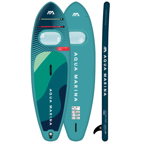 Aqua Marina SUP Super Trip Angled Views