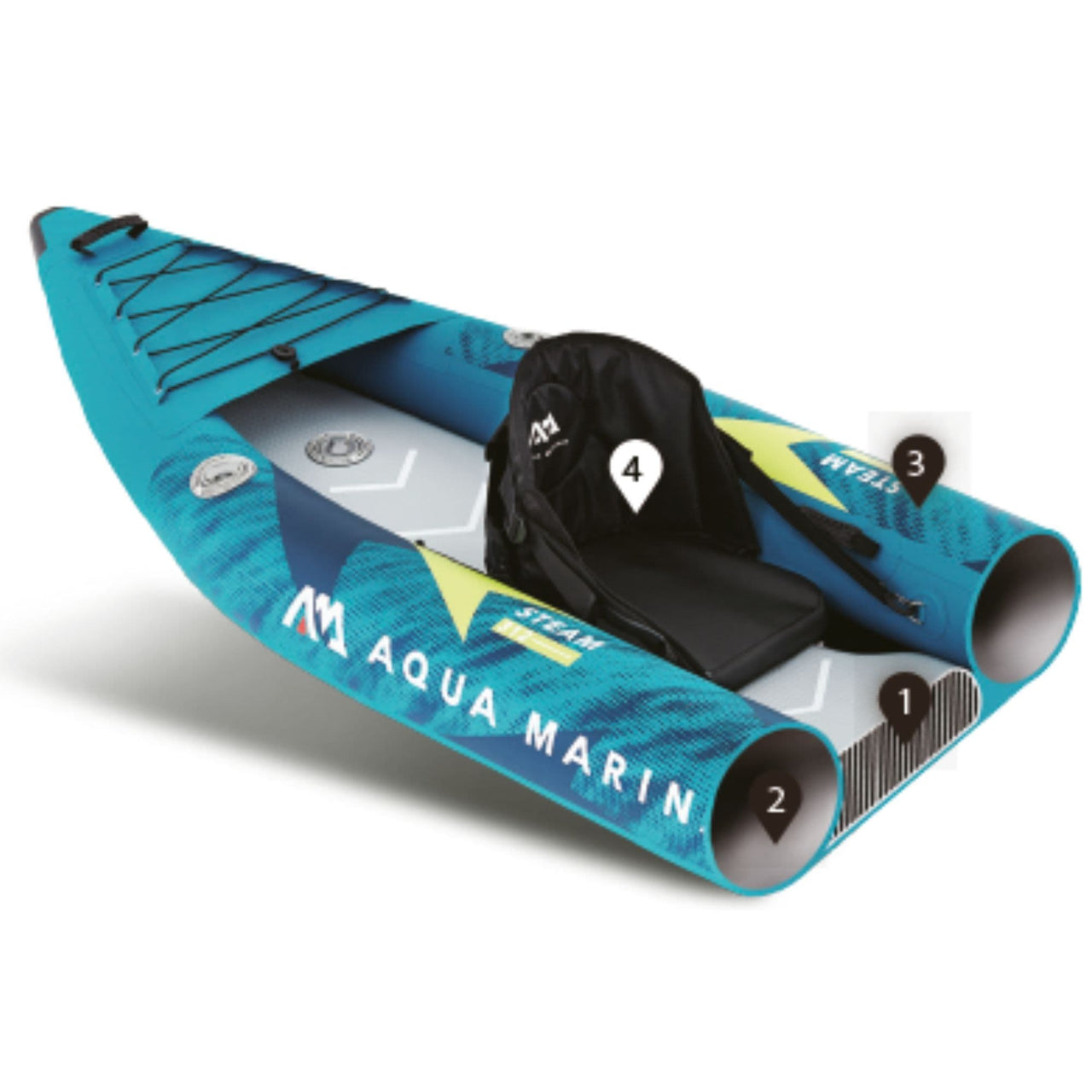 Aqua Marina Steam 412 Sectional Diagram