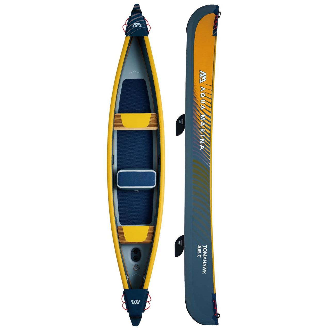 Aqua Marina Tomahawk 3 Person Top And Side View
