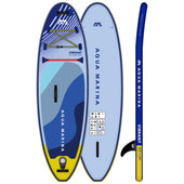 Aqua Marina Vibrant Youth ISUP Angled View