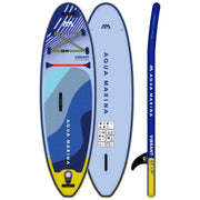 Aqua Marina Vibrant Youth ISUP Angled View