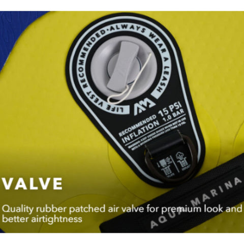 Aqua Marina Vibrant Youth Paddle Board Valve