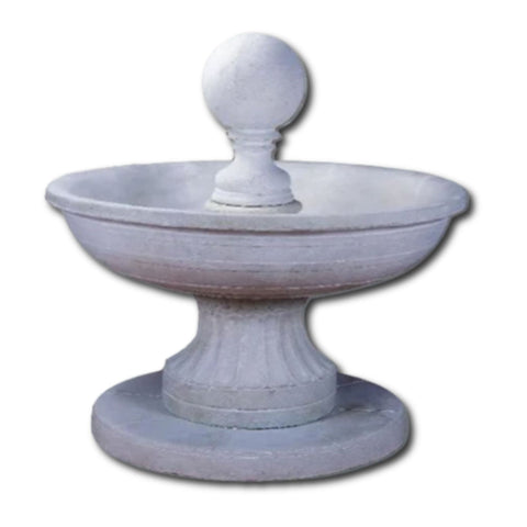 Aquarum Fountain With Plain White Background