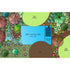 Thumbnail for Aquascape Swimming Pond Kit 19x24 Top View Pond Drawing Illustration