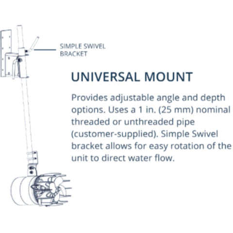 AquatiClear By Kasco Universal Mount