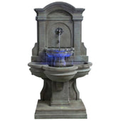 Arbois Wall Fountain for Spout With Plain White Background