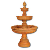 Ariston Three Tier Fountain With Plain White Background