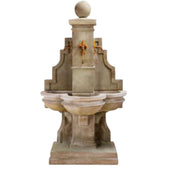 Arles Wall Fountain For Spouts With Plain White Background