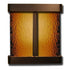 Thumbnail for Aspen Falls Wall Mounted Water Fountain Plain White Background-Blackened Copper Bronze Mirror Round Corners