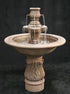 Thumbnail for Assisi Garden Water Fountain with Smooth Cobra Pedestal
