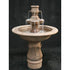 Thumbnail for Assisi Garden Water Fountain with Smooth Cobra Pedestal With Colored Background