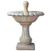 Asti Outdoor Water Fountain With Plain White Background