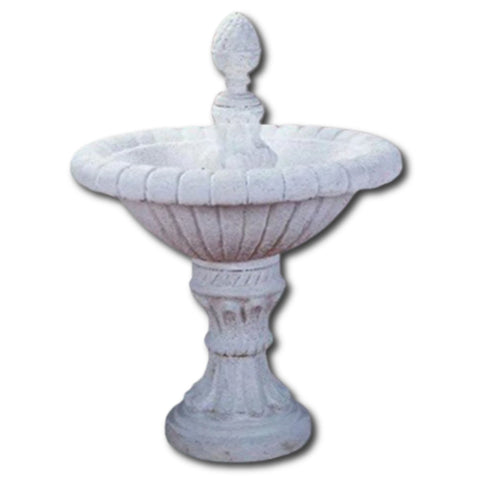 Atherton Outdoor Water Fountain With Plain White Background