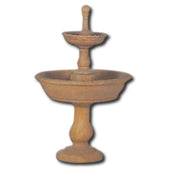 Aurelia Fountain With Plain White Background