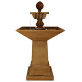 Avalon Square Fountain With Plain White Background