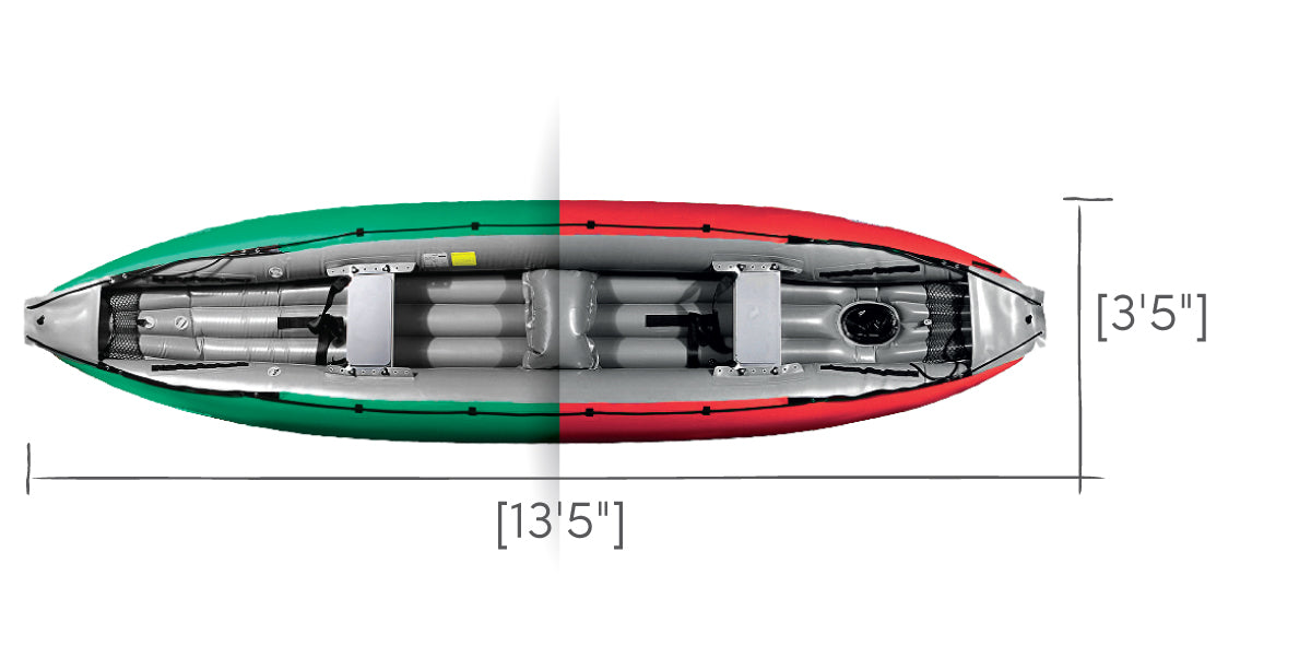 Gumotex Baraka Inflatable Canoe