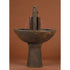 Thumbnail for Bamboo Cast Stone Garden Fountain Dark Orange Background