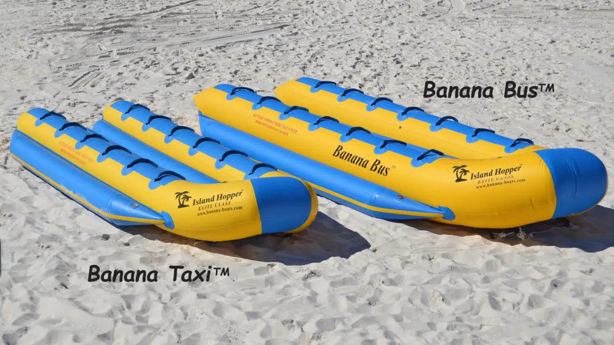 Island Hopper Elite Class Banana Buss 14 Person Banana Boat