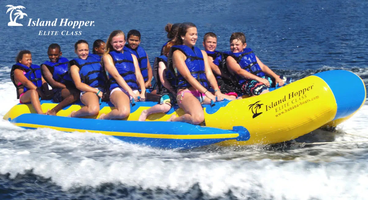 Island Hopper Elite Class Banana Tax 12 Person Banana Boat