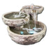 Thumbnail for Basalt Triple Cascade Fountain With Plain White Background