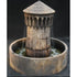 Thumbnail for Bastia Cast Stone Outdoor Fountain - Small With Dark Background
