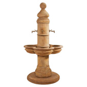 Beaumont Fountain For Bronze Spouts With  Plain White Background