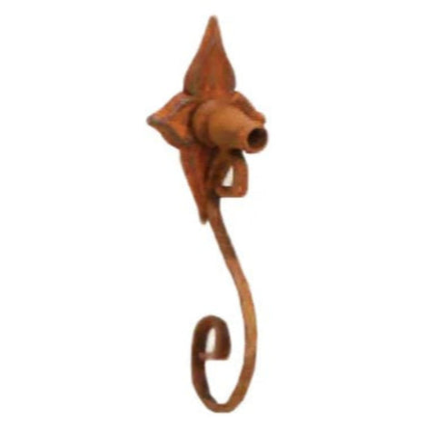 Beaumont Fountain For Rustic Iron Spouts With Plain White Background Close Up View