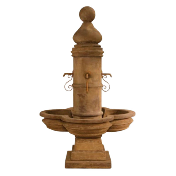 Beaumont Fountain Short Version With Lower Profile With Plain White Background