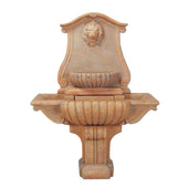 Bernini Lavabo Decorative Outdoor Garden Water Fountain With Plain White Background
