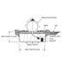 Thumbnail for Blue Thumb Black Ribbed Granite Sphere Fountain Diagram