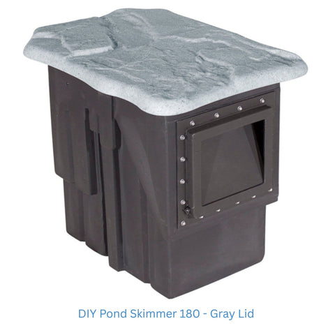 Blue Thumb DIY Pond Skimmer Gray Lid - 180