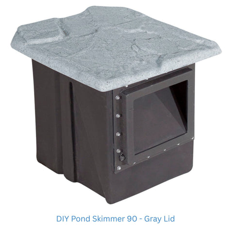 Blue Thumb DIY Pond Skimmer Gray Lid - 90