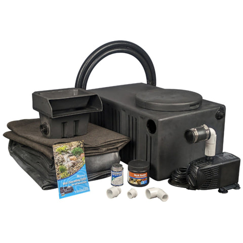 Blue Thumb DIY Small Cascading Pondless Waterfall Kit Complete Kit In Plain White Background