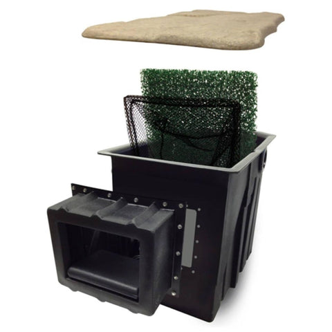 Blue Thumb Elite Complete Pond Kit With Filter And Lid Shown