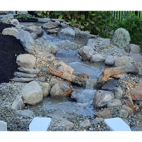 Thumbnail for Blue Thumb Elite Spillway Pondless Waterfall Kit Natural Rock Stream With Flowing Water
