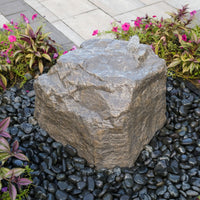 Thumbnail for Blue Thumb Sand River Falls Stone Garden Fountain Surrounded By Colorful Flowers