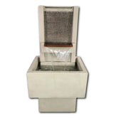 Brentwood Patio Wall Fountain With Plain White Background
