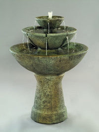 Thumbnail for 3-Tier Color Bowl with Lips Fountain - Tall