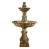Thumbnail for Calanthia Two Tier Fountain With Acanthus Finial With Plain White Background