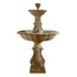 Thumbnail for Calanthia Two Tier Fountain With Lotus Finial With Plain White Background