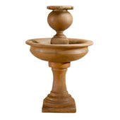 Cannes Fountain With Plain White Background