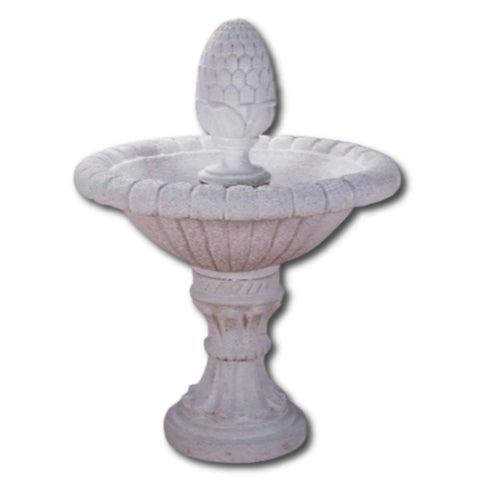 Carmel Outdoor Water Fountain With Plain White Background