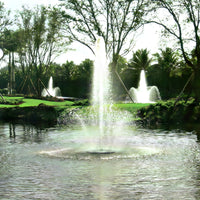 Thumbnail for Cascade Aquarius Fountain Surrounded By Trees With another Fountains In The Background
