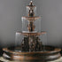 Thumbnail for 3 Tier Cavalli Outdoor Water Fountain With 12 Foot Bracci Basin