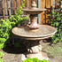 Thumbnail for Chelsea Garden Outdoor Water Fountain For Formal Garden settings With Plants And Wooden Fence In The Background
