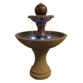 Circen Two Tier Fountain With Plain White Background