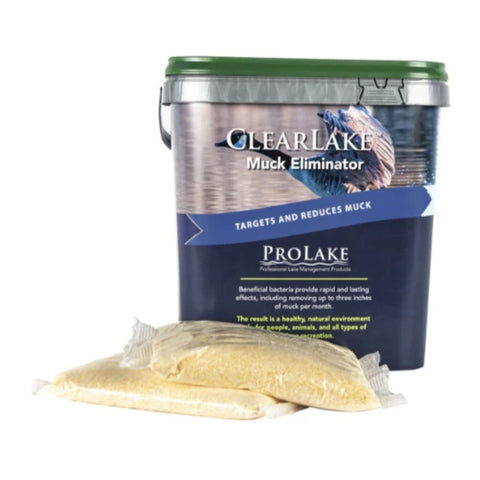 ClearLake Muck Eliminator 8 Lbs Water Soluble Bag On White Background