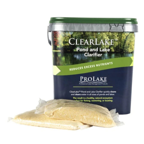 ClearLake Pond And Lake Clarifier 8 Lbs Bag On White Background